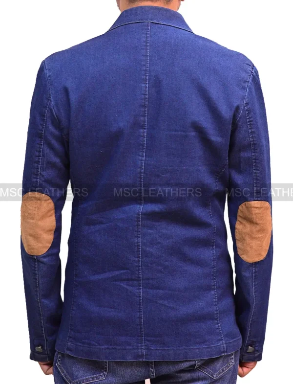 Casual Denim Blazer Jacket - Image 2