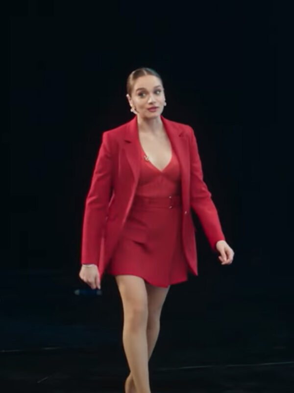 As the Crow Flies S02 Asli Tuna Red Blazer