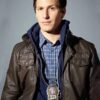 Jake Peralta Brooklyn Nine Nine Leather Jacket - Image 2