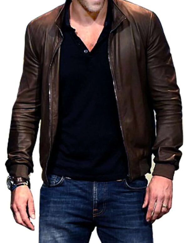 Ryan Reynolds Leather Jacket - Image 2